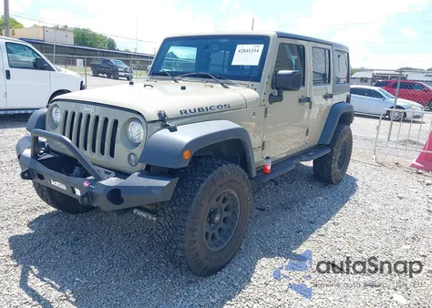 2017 Jeep Wrangler Unlimited Rubicon 4X4 z USA, uszkodzony, nr VIN 1C4BJWFG1HL593259